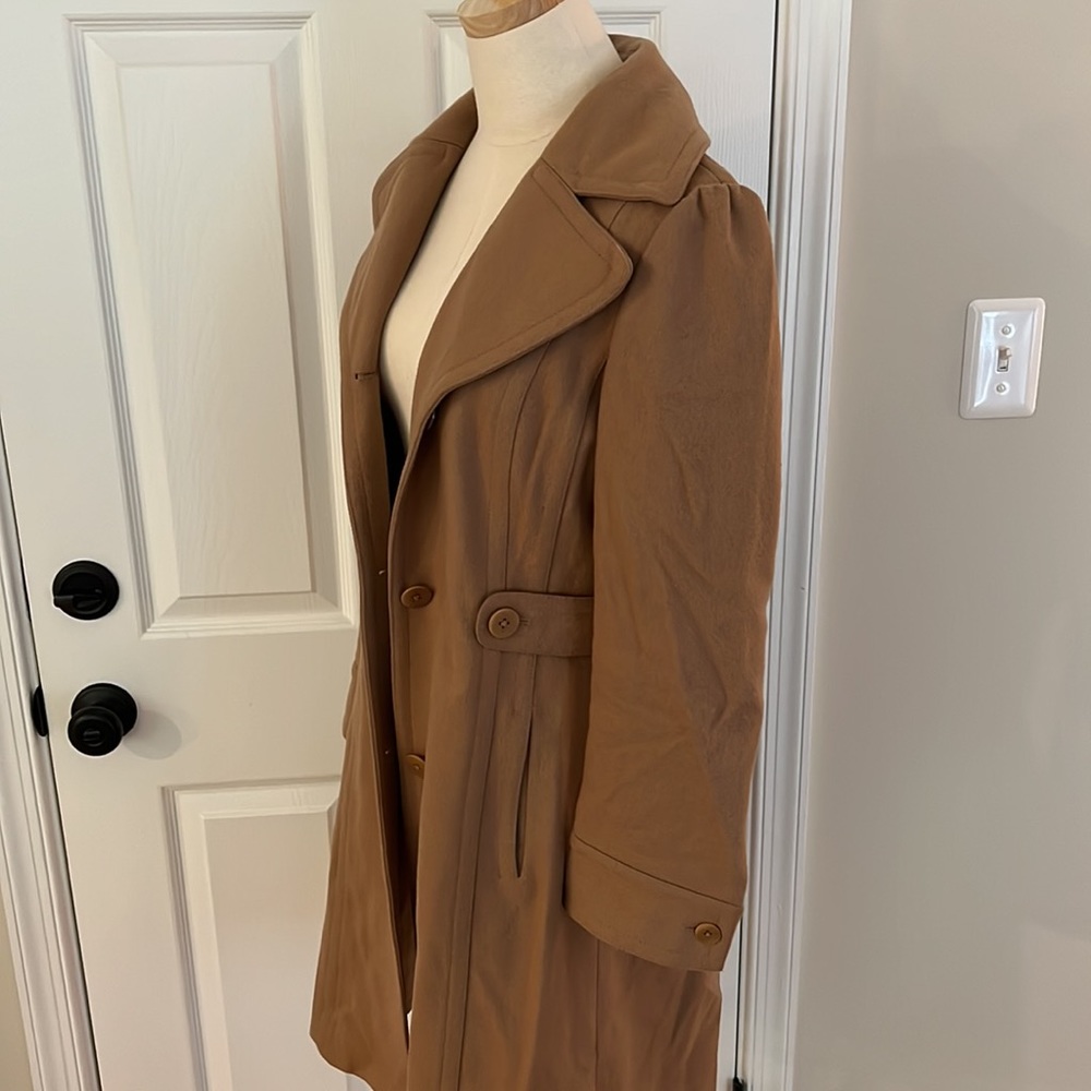 Halogen Brown Wool Coat - image 2